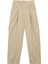 Lastikli Bel Bol Kesim Beyaz - Bej Kadın Pantolon F4SL-PNT0822 1