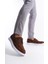 MBRGN104-TB Taba Nubuk Erkek Bağcıklı Loafer 1