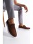 MBRGN104-TB Taba Nubuk Erkek Bağcıklı Loafer 3