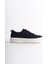 Mbnbkm3-Lcv Erkek Nubuk Deri Lacivert Sneaker & Spor Ayakkabı 4