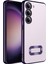 Galaxy S23 Plus Uyumlu Kamera Korumalı Logo Gösteren Omega Kapak-Derin Mor 1