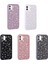 iPhone 11 Uyumlu Parlak Taşlı Tasarım Pırlanta Kapak-Pembe 2