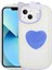 iPhone 13 - Uyumlu Kedi Figürlü Transparan Pop Soketli Ritmik Kapak-Mavi 1