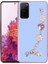 Galaxy S20 Fe Uyumlu El Tutamaçlı Kamera Korumalı Taka Silikon Kapak-Mor 1