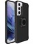 Galaxy S22 Plus Uyumlu Timo Kapak-Siyah 1