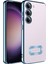 Galaxy S23 Uyumlu Kamera Korumalı Logo Gösteren Omega Kapak-Sierra Mavi 1