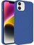 iPhone 11 - Uyumlu Magsafe Wireless Şarj Özellikli Pastel Renk Silikon Plas Kapak-Mavi 1