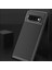 Galaxy S10 Uyumlu Negro Silikon Kapak-Kahverengi 5