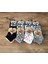12 Li Paket Xgri Polo Kadın Patik Çorap 3 Lü Patik 35-40 No 4