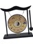 Mini Çin Gong Rüzgar Çanları Pirinç Fengshui Masaüstü Gong Dekor El I E (Yurt Dışından) 1