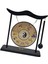 Mini Çin Gong Rüzgar Çanları Pirinç Fengshui Masaüstü Gong Dekor El I E (Yurt Dışından) 2