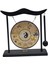 Mini Çin Gong Rüzgar Çanları Pirinç Fengshui Masaüstü Gong Dekor El I E (Yurt Dışından) 4