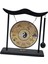 Mini Çin Gong Rüzgar Çanları Pirinç Fengshui Masaüstü Gong Dekor El I E (Yurt Dışından) 5