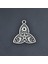 Triquetra - Güneş Ay Yıldız Pentagram Zincir Kolye - Gümüş Kaplama - Erkek Kadın Kolye - Kod:470 4