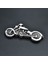 Chopper Motor - Motosiklet Zincir Kolye - Gümüş Kaplama - Erkek Kadın Kolye - Kod:477 2