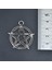 2'li Lucifer Morning Star Pentagram Wicca Erkek Kadın Kolye Seti - Kod:1129 4