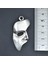 The Phantom Of The Opera Maske Zincir Kolye - Gümüş Kaplama - Erkek Kadın Kolye - Kod:351 5