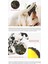 Göktaşı Şekli Köpek Pet Molar Temizleme Topu Oyuncak Interaktif Siyah Destekli Husky Alaskan Golden Retriever Labrador Bulldog (Sarı) (Yurt Dışından) 4