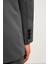 Loose Fit Feminen Antrasit Kadın Blazer Ceket 4