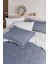 Soft Dreams Tek Kişilik Natural Yatak Örtüsü Seti Indigo 1