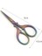 13-9.3cm Tarzı Nakış Vintage Dikiş Dikiş Ors Retro Kumaş Dikiş Dikiş Ev Dikiş Araçları Için Paslanmaz Çelik Kuyruk (Yurt Dışından) 2