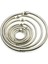 Iç Çap 50MM Stili 5 Adet Gevşek Yaprak Kitap Bağlayıcı Menteşe Yapış O Ring Kilitleme Anahtarlık Metal El Sanatları Parçaları (Yurt Dışından) 3