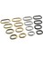 Gümüş Tarzı Kimlik 20MM 1 Adet Metal Oval Halka Toka Döngüler Dokuma Deri El Sanatları Çanta Askısı Kemer Tokası Konfeksiyon Dıy Aksesuar mm (Yurt Dışından) 4