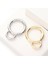 10 Gümüş 10 Altın Stili 28MM mm Yaylı Toka Metal Açık Halka Bagaj Aksesuarları Peluş Top Kolye Anahtarlık Çanta Kemer Kayışı Toka Köpek Zinciri Çıtçıt (Yurt Dışından) 3