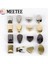 BF232-LIGHTGOLD-12MM Stili Metal Fermuarlar Çekme Kuyruk Kilidi Klip Tokaları Fermuar Kordon Durdurma Fişi Başlı Vida Dıy Çanta Deri Donanım Aksesuarları El Sanatları (Yurt Dışından) 2