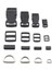 19 mm Serbest Bırakma Tokaları Stili Ack Plasticmetal Slider Ayarlanabilir D Halkaları Paracord Ayakkabı Çantaları Dıy Aksesuar Için Serbest Bırakma Tokaları (Yurt Dışından) 2