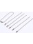 Siyah Tokalar Tarzı 2.4MMX12CM Yuvarlak Top Boncuk Zincirler Hazırlama Giysisibebeklerçantalaretiket Askı Etiketleri Zincir Tokaları Anahtarlık Konnektör Dıy Takı Bulguları (Yurt Dışından) 5