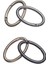 Bronz Tarzı 3,8 cm 2 Adet Çinko Alaşımlı Kaplama Kapı Yaylı Oval Halka Tokalar Klipler Karabina Çantalar Çanta Oval Itme Tetik Yaylı Kancalar Karabinalar (Yurt Dışından) 4