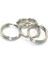 6 mm Gümüş Tarzı Mini Yuvarlak Çelik Metal Bölünmüş Yüzük Anahtarlık Anahtarlık Bulgular Aracı (Yurt Dışından) 2