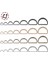 Altın 704 Tarzı 30 mm Lot Gümüş Siyah Bronz Altın D Tipi Halka Bağlantı Alaşımlı Metal Ayakkabı Çantaları Tokalar Dıy Aksesuar (Yurt Dışından) 2