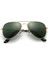 Polarize Çocuk Gençler Gençler Aviator Polarize Güneş Gözlüğü Paslanmaz Çelik Çerçeve Yaylı Menteşe Uv Koruma, Yeşil (Yurt Dışından) 1