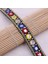 Lazer Parlak Stil 1 Yard Vintage Etnik Nakış Dantel Şerit Püskül Fringe Trim Metal Charms Dıy Dikiş Konfeksiyon Ayakkabı Çanta Malzemeleri Aksesuar (Yurt Dışından) 1