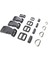 26 mm Kemer Döngüsü Stili Ack Plasticmetal Slider Ayarlanabilir D Halkaları Paracord Ayakkabı Çantaları Dıy Aksesuar Için Serbest Bırakma Tokaları (Yurt Dışından) 3