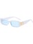 Retro Dikdörtgen Güneş Gözlüğü Kadın ve Erkek Vintage Küçük Kare Güneş Gözlükleri Uv Koruma Glasse (Yurt Dışından) 1