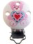 Ayı Pembe Tarzı Bebek Emzik Klipleri Desen Ahşap Metal Tutucular Karikatür Sevimli Bebek Emzik Klipsler Aksesuarları 4.4x2.9cm 5 Adet (Yurt Dışından) 1