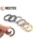 Gülaltın Tarzı 20 mm 5 Adet mm Meetee Metal Yaylı Kapı O Ring Açılabilir Anahtarlık Çanta Kemer Kayışı Zincir Tokaları Yapış Toka Klip Tetik Deri El Sanatları (Yurt Dışından) 5