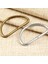 Gümüş 15 X10X 2 mm Stili Lot Metal D Halka Toka El Çantası Çanta Askısı Kemer Köpek Yaka Zinciri Toka Dıy Oya Ağır Hizmet Tipi Güçlü Kalınlık (Yurt Dışından) 3