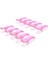 Pembe Tarzı Lot 5.5*1 cm Plastik Klipler Tutucu Dıy Patchwork Kumaş Kapitone Zanaat Dikiş Örgü Askı Klip (Yurt Dışından) 1