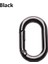 Siyah 2 Adet 2 Adet Tarzı Halka Tokalar Çanta Kemer Tokaları El Çantaları Klipsler Dış Mekan Karabina Geçmeli Şişe Kancaları Kamp Yürüyüşü Alaşım Kancalar Aksesuarlar (Yurt Dışından) 1