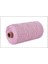Açık Pembe Tarzı % Pamuk Kordonlar Renkli Kordon Bej Bükülmüş Makrome Dize Dıy Ev Tekstili Düğün Dekoratif Goblen Sanatı 110 Yards (Yurt Dışından) 1