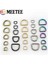 Gümüş Tarzı 32 mm mm Metal O D Halka Tokaları Çanta Sırt Çantası Askısı Kemer Köpek Yaka Dokuma Toka Dıy Deri El Sanatları G (Yurt Dışından) 3
