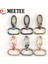 Gümüş Tarzı 38MM Meetee mm Çanta Askı Kanca Toka Metal Döner Istakoz Sanp Toka Dıy Dokuma Kanca Anahtarlık Tetik Tokaları Aksesuar (Yurt Dışından) 2