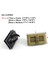 Bronz Tarzı 22X39 mm 1x Metal Dikdörtgen Çanta Dönüş Kilidi Büküm Kilit Toka Deri El Sanatları Kadın Çanta Çanta Omuz Çantası Çanta Dıy Donanım 3 Boyutları (Yurt Dışından) 3
