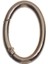 Bronz Tarzı 5.0 cm 2 Adet Çinko Alaşımlı Kaplama Kapı Yaylı Oval Halka Tokalar Klipler Karabina Çantalar Çanta Oval Itme Tetik Yaylı Kancalar Karabinalar (Yurt Dışından) 1