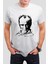 Mustafa Kemal Atatürk Baskılı Beyaz Unisex Tişört 1