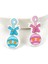 MT1559 Stili Pembe Bluepink Bebek Serisi Desen Scrapbooking Craft Dıy Ahşap El Yapımı Dikiş Için Ev Çocuk Doğum Günleri Parti Decoratiomm (Yurt Dışından) 2